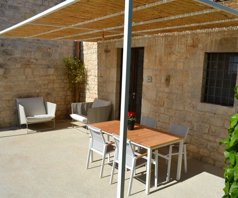 The Maestrale outdoor area